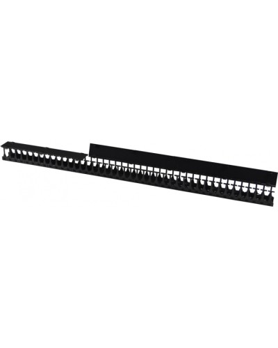 Органайзер 48U глубиной 149 мм, для шкафов LANMASTER DCS шириной 800 мм, черный (2 шт) LANMASTER LAN-DC-CB-48Ux8-VO15 в Кемерово Кабельные органайзеры Pintop.ru