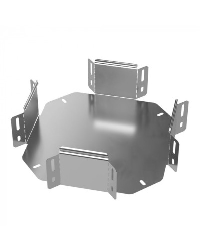 Ответвитель Х-образный Стандарт INOX (AISI 304) 150х100 Промрукав (PR16.3177) в Кемерово Аксессуары для лотков Pintop.ru