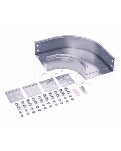 Угол CPO 90 горизонтальный 90° 400х50 DKC 36006K в Кемерово Аксессуары для лотков Pintop.ru