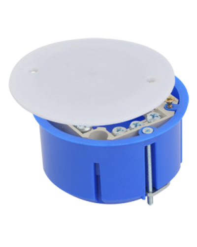 Коробка универсальная, установочная, с металлическими лапками, клеммником 73x45 (160 шт/уп) ПожТехКабель 020-027 в Кемерово Распределительные коробки Pintop.ru