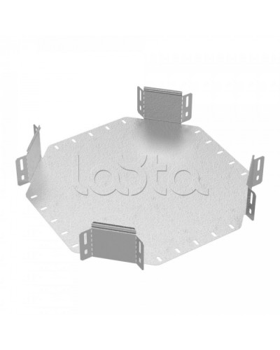 Ответвитель Х-образный Стандарт HDZ 300х100 Промрукав (PR16.1712) в Кемерово Аксессуары для лотков Pintop.ru