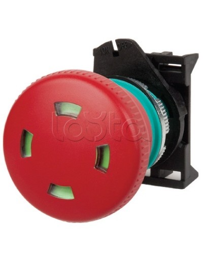 Кнопка аварийная грибовидная типа тяни-толкай с индикацией O 40 DKC ABHT1P4S в Кемерово Аксессуары для стоек и шкафов Pintop.ru