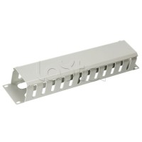 Органайзер кабельный Cabeus JB07-2U-GY