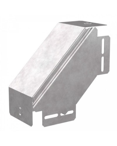 Угол вертикальный внешний 90 градусов с крышкой Стандарт 100х100 Промрукав (PR16.0544) в Кемерово Аксессуары для лотков Pintop.ru