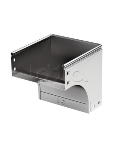 Угол CDV 90 вертикальный внеш. осн.400 H80 DKC 37376K в Кемерово Аксессуары для лотков Pintop.ru