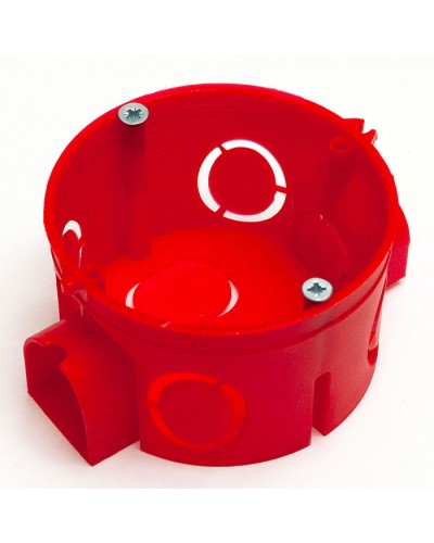 Коробка установочная 80-0500См безгалогенная (HF) 68х42 (8шт/уп) Промрукав (80-0500См) в Кемерово Распределительные коробки Pintop.ru