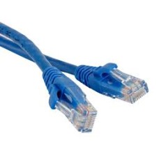 Патч-корд RJ45 - RJ45, 4 пары, UTP, категория 5е, 1.5 м, синий, LSZH LANMASTER LAN-PC45/U5E-1.5-BL