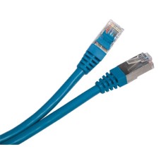 Патч-корд RJ45-RJ45, 4 пары, STP, кат.5е, LSZH (10м) Hyperline PC-LPM-STP-RJ45-RJ45-C5e-10M-LSZH-BL