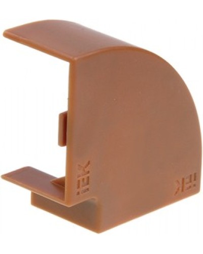 ELECOR Поворот 90град КМП 40х16 дуб (4шт/компл) IEK (EL-KK10D-P-040-016-K11) в Кемерово Аксессуары для кабель-канала Pintop.ru