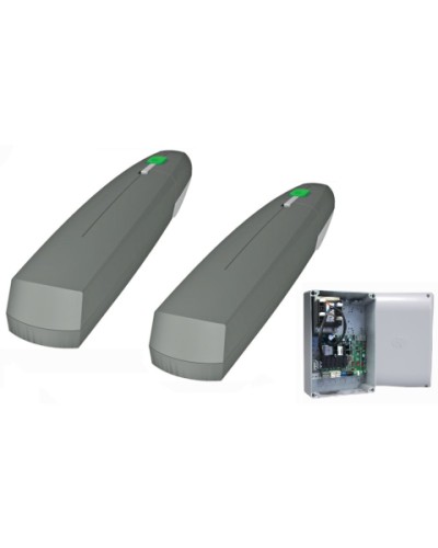 Came AXI (до 300 кг до 2,5 м 100%) (серый) SWN25 - Привод 24 В линейный самоблокирующийся с энкодером для створок 2,5 м, корпус серыйZL65 - Блок управления с расширенным набором функций в Кемерово Автоматизация ворот Pintop.ru