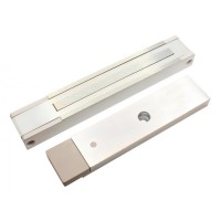 Электромагнитный замок с датчиком состояния двери ALeko ALM-300P (24В белый)