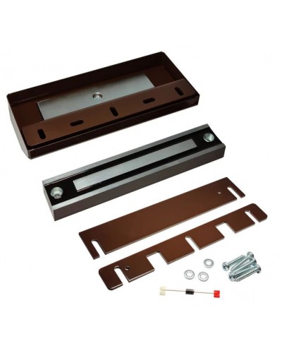 Электромагнитный замок влагозащищённый ALeko ALM-350FT (коричневый) в Кемерово Электромагнитные замки Pintop.ru