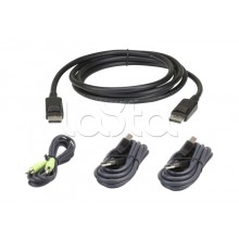 Комплект кабелей USB, DisplayPort для защищенного KVM-переключателя (1.8м)ATEN 2L-7D02UDPX4