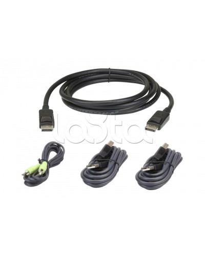 Комплект кабелей USB, DisplayPort для защищенного KVM-переключателя (1.8м)ATEN 2L-7D02UDPX4 в Кемерово Видеоусилители, Модуляторы, Делители Pintop.ru