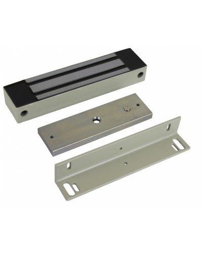 Замок электромагнитный влагозащищенный AccordTec ML-295K (белый) с уголком в Кемерово Электромагнитные замки Pintop.ru