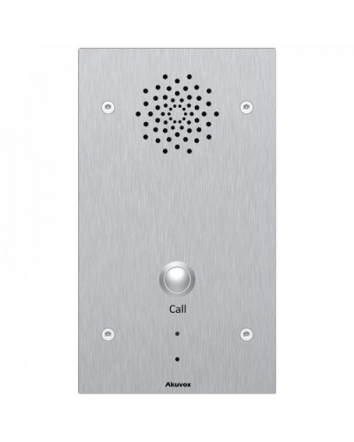 Одноабонентская вызывная панель Akuvox E21A_v4 в Кемерово Вызывные аудиопанели малоабонентные Pintop.ru