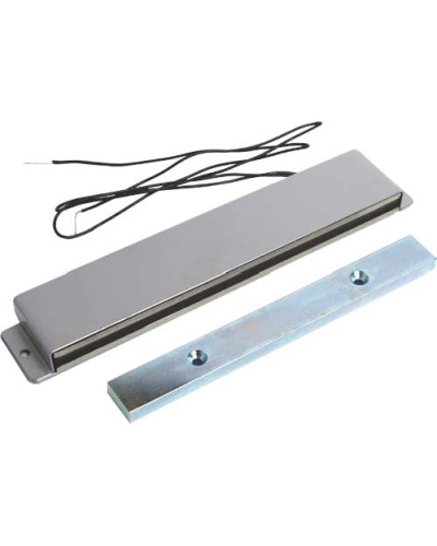 Замок электромагнитный миниатюрный Aler AL-80FU (24 В, белый) в Кемерово Электромагнитные замки Pintop.ru