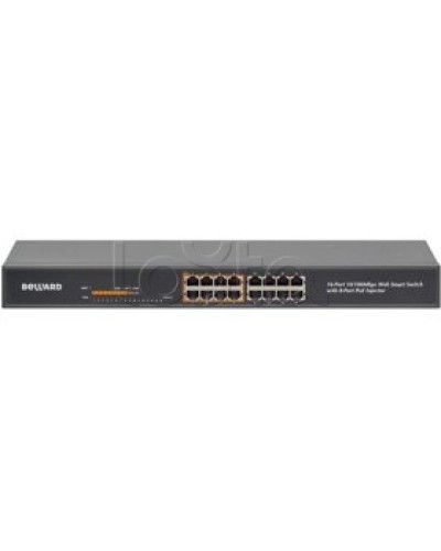 Коммутатор PoE 16-портовый Beward STW-16P8 в Кемерово Коммутаторы Pintop.ru
