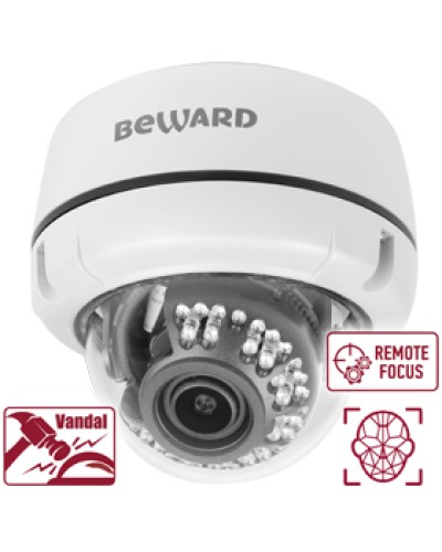 IP-камера видеонаблюдения антивандальная купольная Beward B2530DVZ в Кемерово IP-камеры Pintop.ru