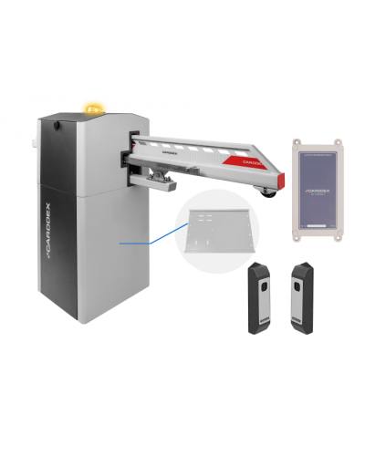 Комплект CARDDEX Комплект с шлагбаумом VBR Оптимум 4S в Кемерово Автоматические шлагбаумы Pintop.ru