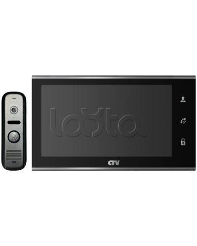 Комплект цветного видеодомофона CTV-DP2702MD B в Кемерово Комплекты домофонов Pintop.ru