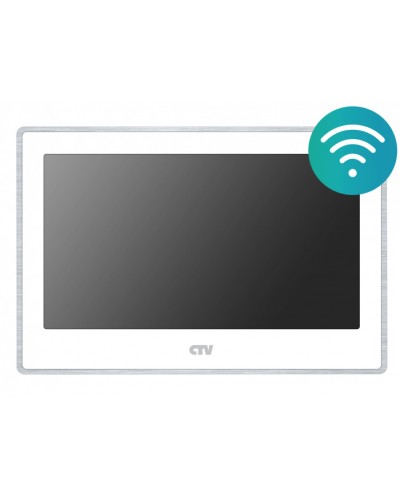 Монитор видеодомофона CTV-M5702NG белый в Кемерово Абонентские видеоустройства Pintop.ru