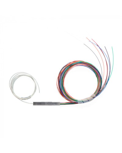 Разветвитель план 1х32 не окон 9/125 вывод 1.5м буфер 0.9 мм 1260/1650 Cabeus (FCT-PLC-1/32-9-1.5-0.9) в Кемерово Оптические разветвители (сплиттеры) Pintop.ru