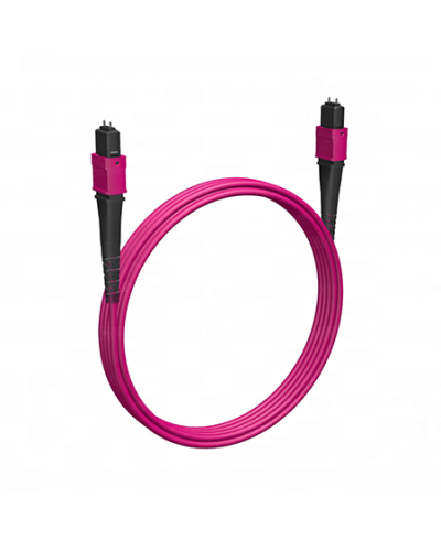 Кабельная сборка MPO(M) -MPO(M)-12 волокон 50/125 OM4, 10 m Cabeus (FOP-50-OM4-12-MPO(M)-12-MPO(M)-B-10m) в Кемерово Кабельные сборки (оптические) Pintop.ru