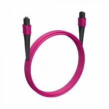 Кабельная сборка MPO(F) -MPO(M)-8 волокон 50/125 OM4, 7 m Cabeus (FOP-50-OM4-8-MPO(F)-8-MPO(M)-B-7m)