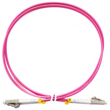 Шнур оптический duplex LC-LC 50/125 mm OM4 0,5м LSZH Cabeus (FOP-50-OM4-LC-LC-0,5m)