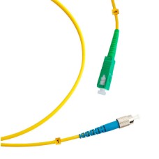 Шнур оптический simplex SC/APC-FC/UPC 9/125 sm 15м LSZH Cabeus FOP(s)-9-SC/APC-FC/UPC-15m