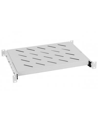 Полка выдвижная 1U для шкафов и стоек глубиной 600 мм Cabeus JE05-600 в Кемерово Полки для шкафов и стоек Pintop.ru