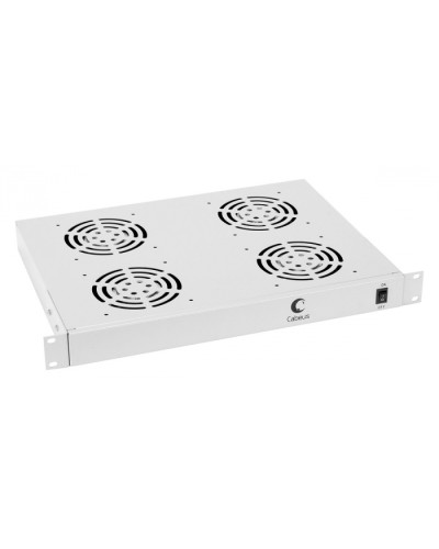 Панель вентиляционная с 4 вентиляторами Cabeus JG03 в Кемерово Вентиляторные модули Pintop.ru