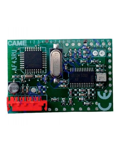 Плата радиоприемника встраиваемая Came 001AF43RU в Кемерово Устройства радиоуправления для шлагбаумов и автоматики Pintop.ru