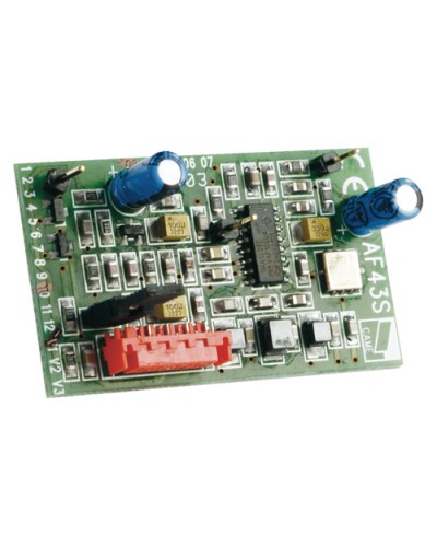 Плата радиоприемника встраиваемая Came 001AF868 в Кемерово Устройства радиоуправления для шлагбаумов и автоматики Pintop.ru