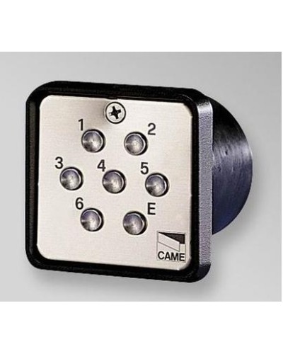 Клавиатура кодонаборная 7-кнопочная, встраиваемая Came 001S6000 в Кемерово Запчасти для шлагбаумов и автоматики Pintop.ru