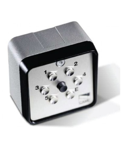 Клавиатура кодонаборная 7-кнопочная, накладная, радиоканальная Came 001S9000 в Кемерово Запчасти для шлагбаумов и автоматики Pintop.ru