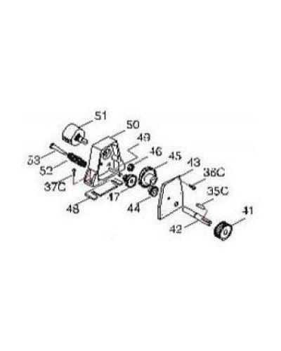 Энкодер BK-E Came 119RIBK022 в Кемерово Запчасти для шлагбаумов и автоматики Pintop.ru