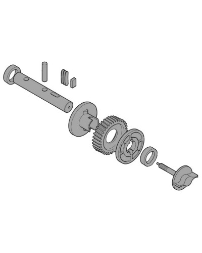 Выходной вал BX-P Came 119RIBX028 в Кемерово Запчасти для шлагбаумов и автоматики Pintop.ru