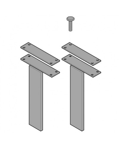 Набор креплений для цепи C004 Came 119RICX015 в Кемерово Запчасти для шлагбаумов и автоматики Pintop.ru