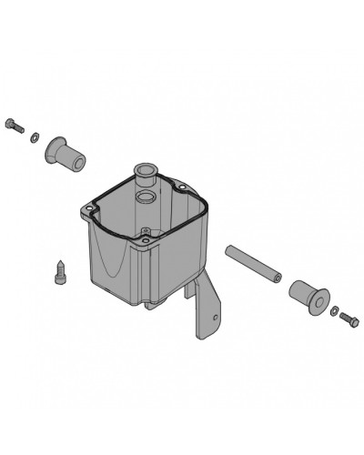 Корпус редуктора C010 Came 119RICX044 в Кемерово Запчасти для шлагбаумов и автоматики Pintop.ru