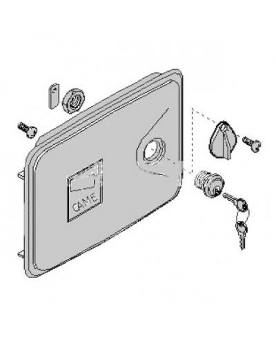 Дверца замка разблокировки FERNI Came 119RID136 в Кемерово Запчасти для шлагбаумов и автоматики Pintop.ru