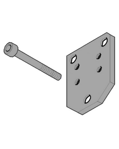 Пластина монтажная FLEX Came 119RID143 в Кемерово Запчасти для шлагбаумов и автоматики Pintop.ru
