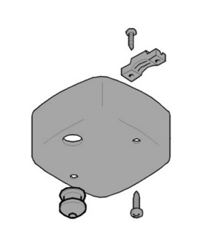 Крышка привода нижняя FLEX Came 119RID150 в Кемерово Запчасти для шлагбаумов и автоматики Pintop.ru