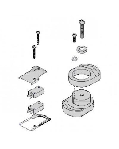 Механизм разблокировки FAST Came 119RID234 в Кемерово Запчасти для шлагбаумов и автоматики Pintop.ru