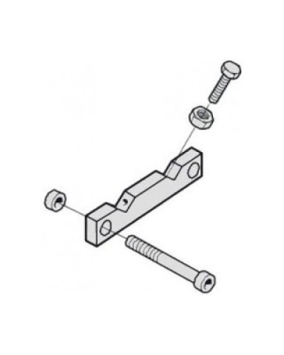 Ограничит. нижний с крепл. G4000 и G2500 Came 119RIG059 в Кемерово Запчасти для шлагбаумов и автоматики Pintop.ru