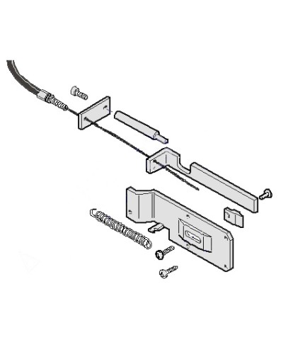 Механизм разблокировки G12000 Came 119RIG103 в Кемерово Запчасти для шлагбаумов и автоматики Pintop.ru