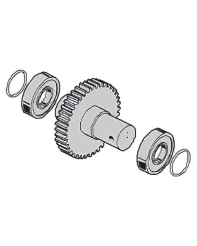 Вал выходной G4040 G4041 Came 119RIG181 в Кемерово Запчасти для шлагбаумов и автоматики Pintop.ru