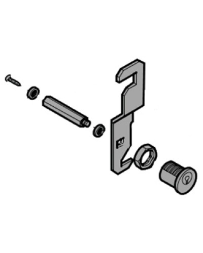 Замок дверцы G4040 Came 119RIG411 в Кемерово Запчасти для шлагбаумов и автоматики Pintop.ru