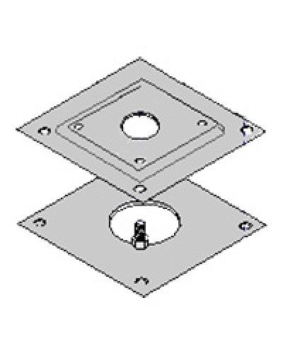 Монтажное основание CLM CLM-N CSS CSS-N DOC-L DOC-LN Came 119RIR001 в Кемерово Запчасти для шлагбаумов и автоматики Pintop.ru